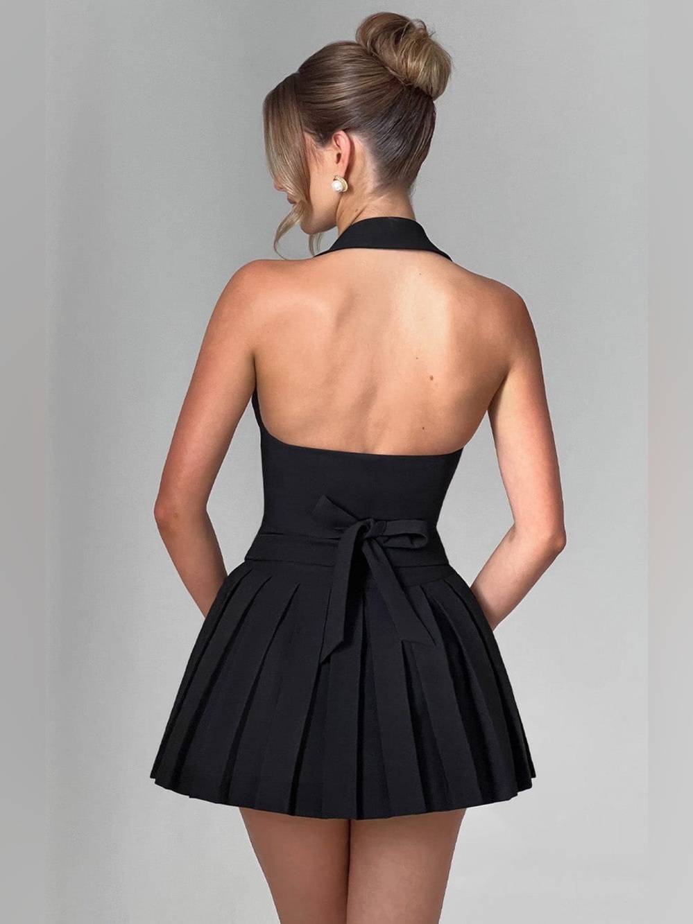 Babyboo Gretchen Mini Skirt in Black - Size S - Picture 7 of 13